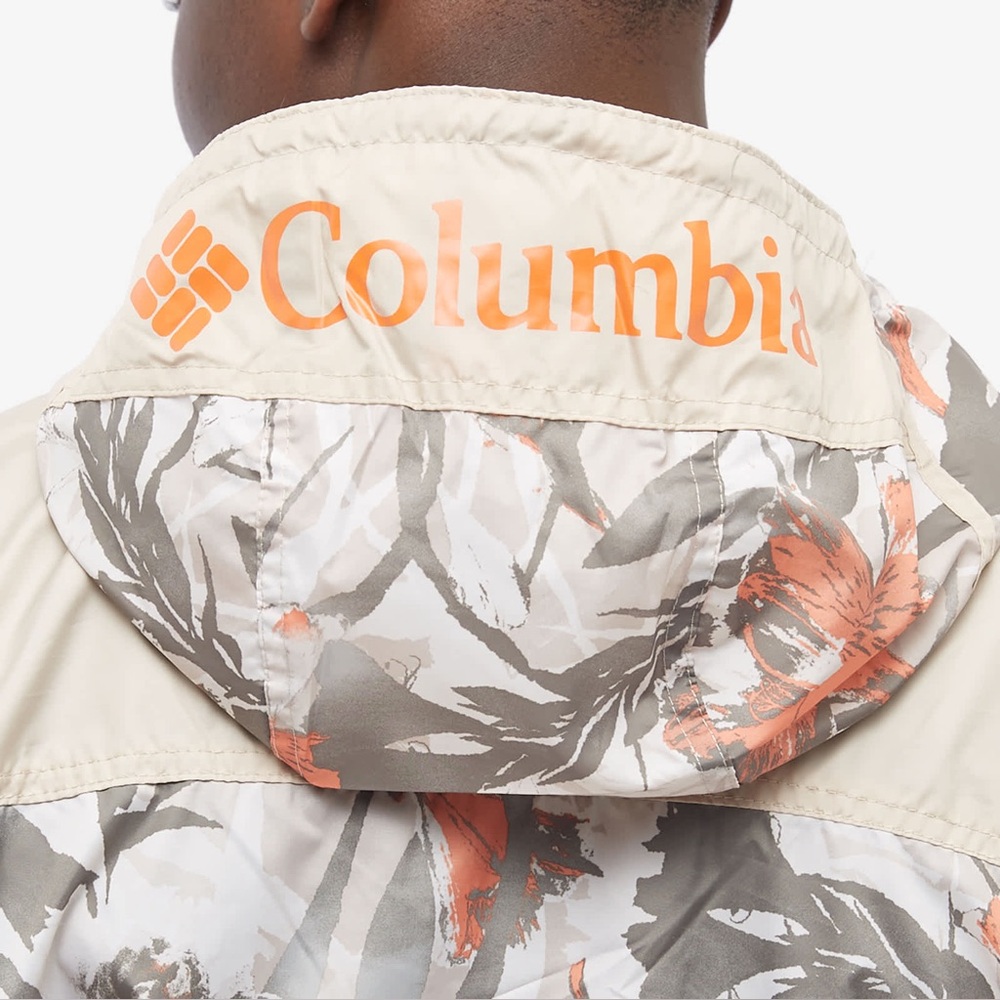 NWT COLUMBIA CHALLENGER™ WINDBREAKER Ancient Fossil & Collegiate Navy Medium